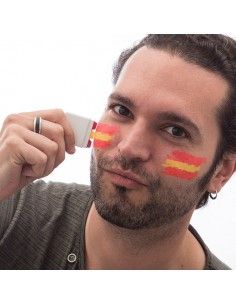 Pintura de Cara Bandera de...