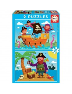Set de 2 Puzzles Educa 20...
