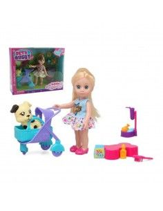 Muñeca con Mascota Buggy...