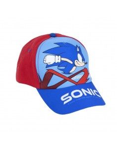 Gorra Infantil Sonic Rojo...