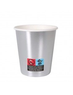 Set de Vasos Algon Plateado...