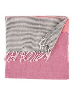 Foulard Multiusos Rayas Rosa