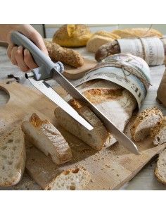 Cuchillo de Pan con Guía de...