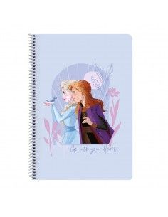 Libreta Frozen Believe Lila...