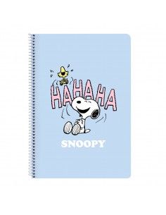 Libreta Snoopy Imagine Azul...