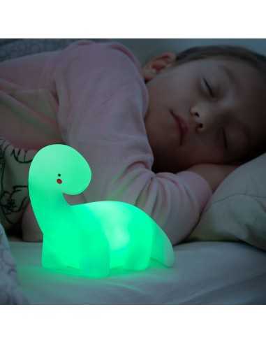 Lámpara Dinosaurio LED Multicolor...