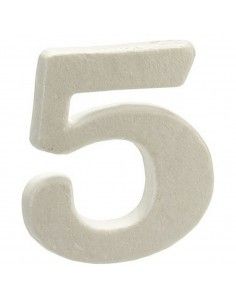 Número 5 Poliestireno