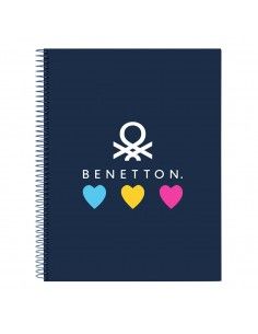Libreta Benetton Love Azul...