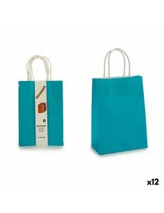 Set de Bolsas Azul Papel 8...