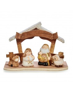 Belén de Navidad Blanco...