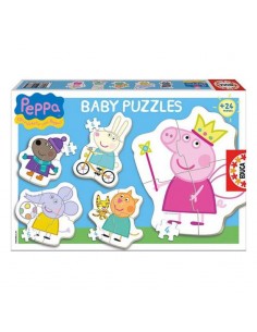Set de 5 Puzzles Baby Peppa...