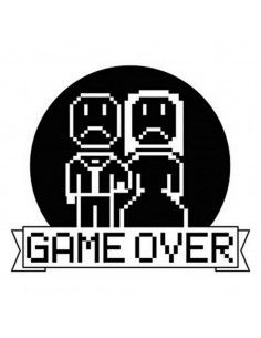 Adhesivo para Coche Game Over