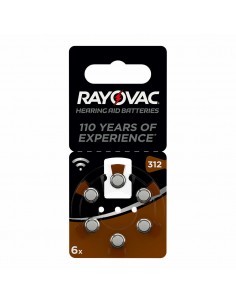 Pilas Rayovac ZA312...