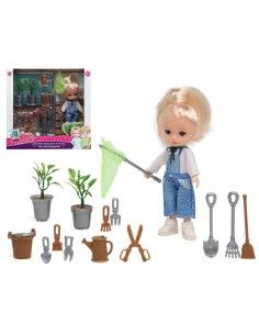 Muñeca bebé Sally Gardener
