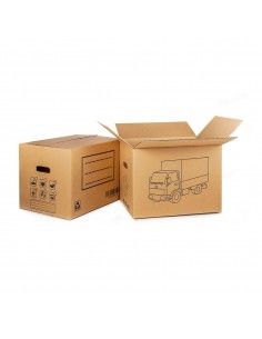 Caja de cartón para mudanza...