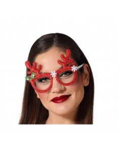 Gafas Brillantes Reno Rojo...